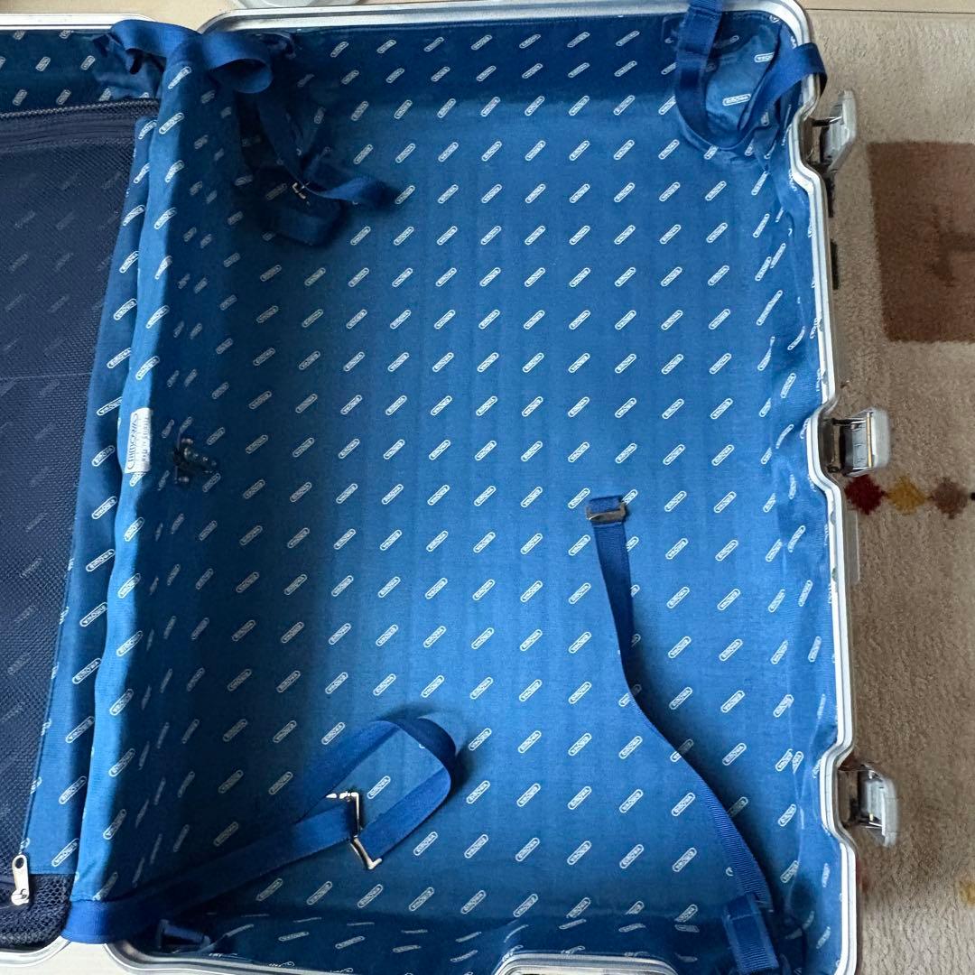 Rimowa リモワトパーズ　キャリーケース プルタブ　サイドハンドル　青ロゴ