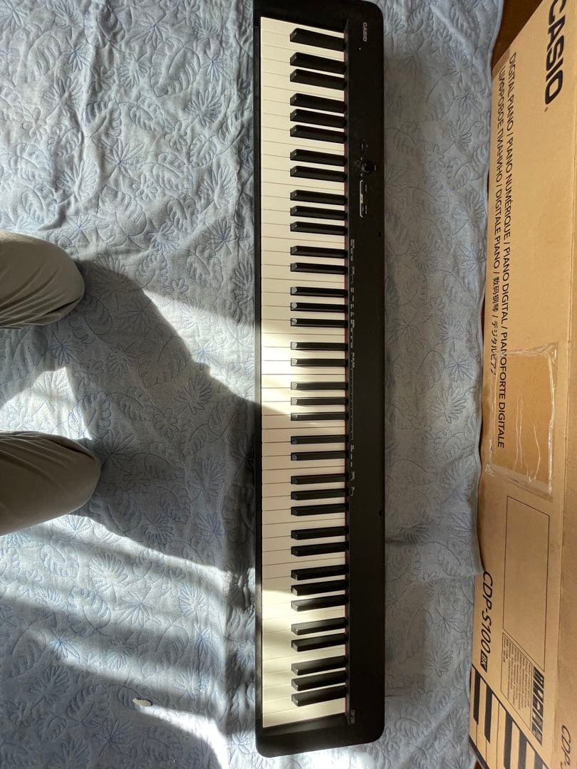 CASIO CDP-S100BK ブラック電子ピアノ