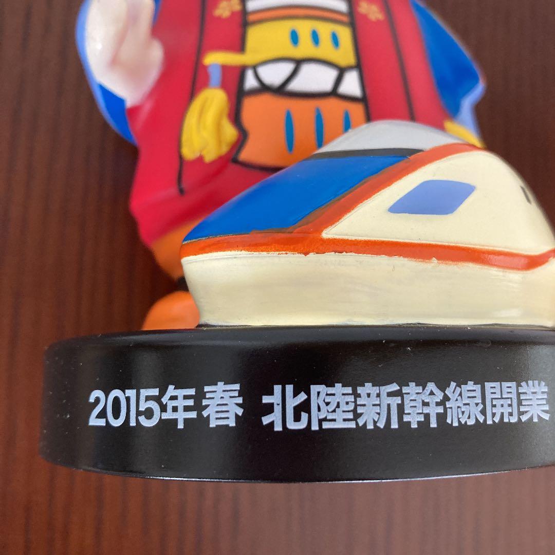 北陸新幹線開業記念貯金箱　利長くん