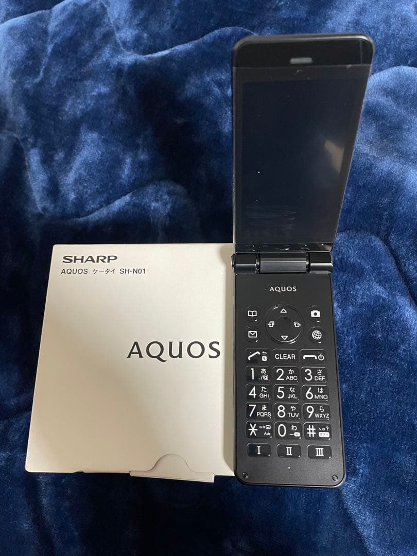 黒ガラケー【未使用品に近い】SHARP AQUOS SH-N01