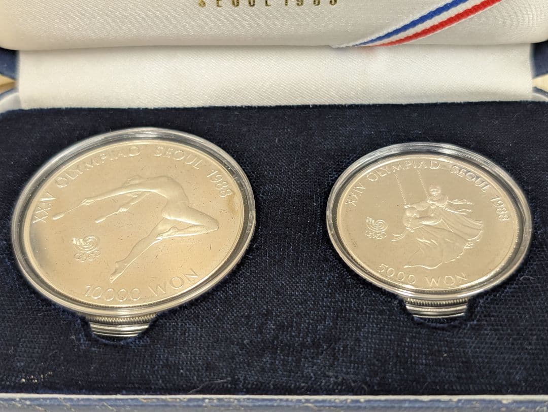 1988年ソウルオリンピック記念銀貨セット SILVER 925