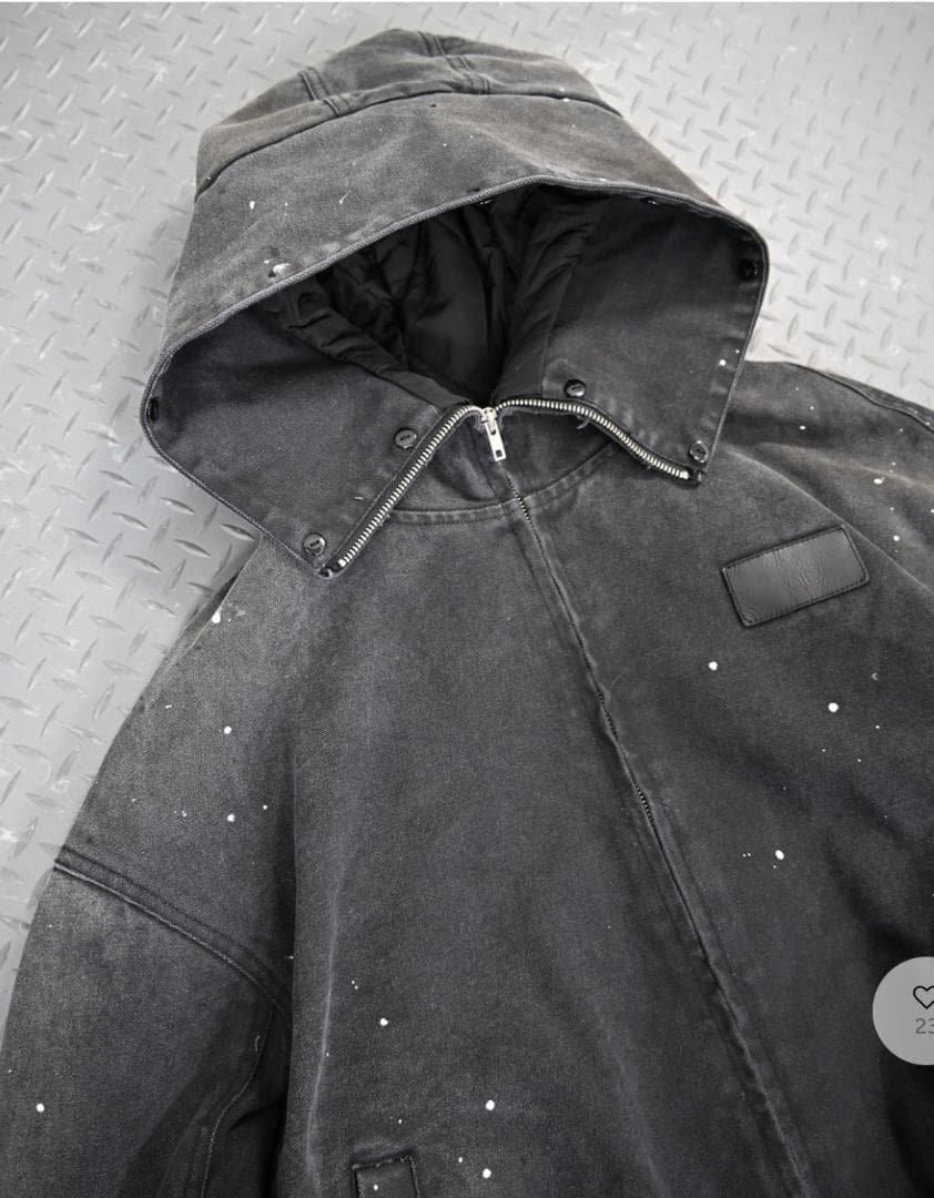 L2205　ウォッシュドファージャケットM　地底人ONLINE