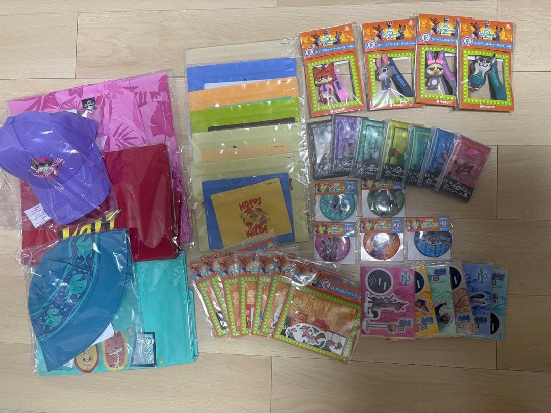 Happyくじ『ズートピア2』　B賞〜K賞　全種フルコンプリート