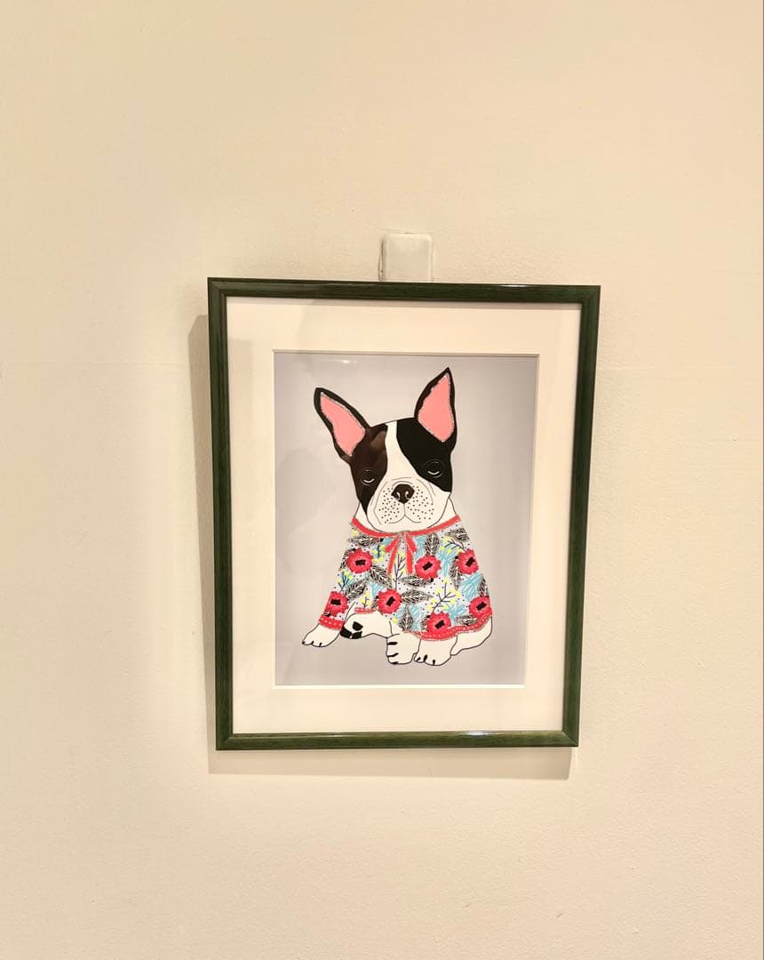 わんちゃんの絵