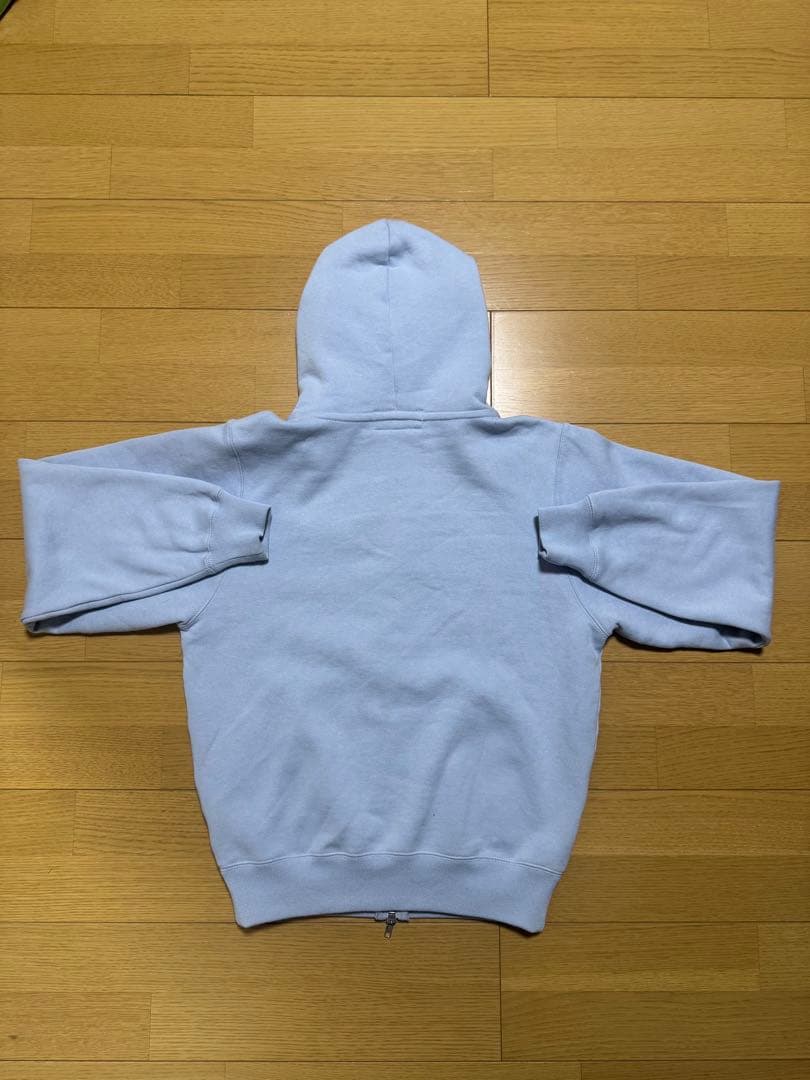 BoTT ライトブルー ジップアップパーカー