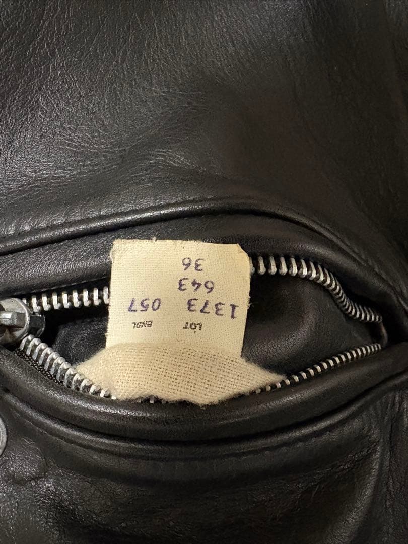 Schott 643 36サイズ　インナー付き