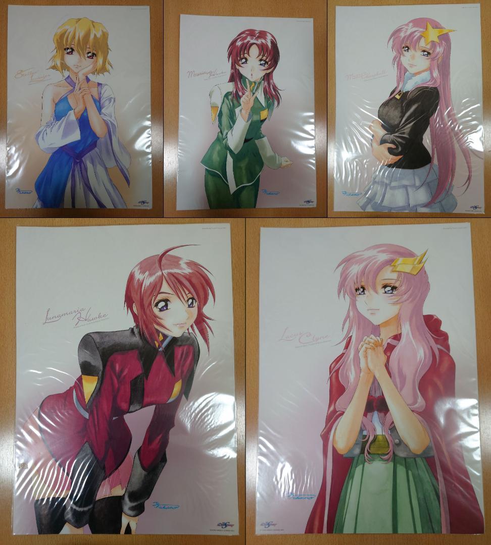 機動戦士ガンダムSEED DESTINY ミニポスター 5枚セット