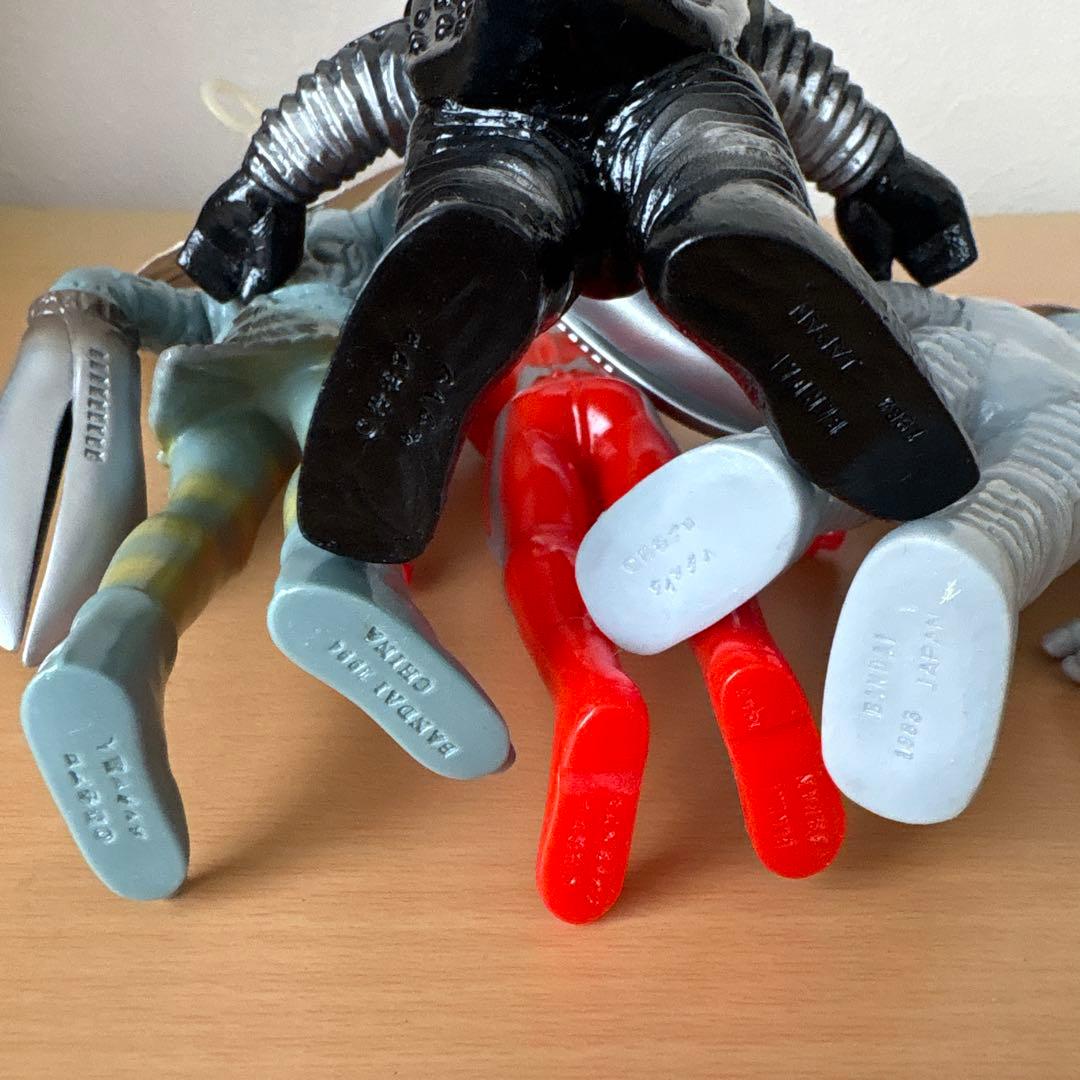 ウルトラ怪獣シリーズ 6体セット 1991 1994 硬質ソフビ フィギュア