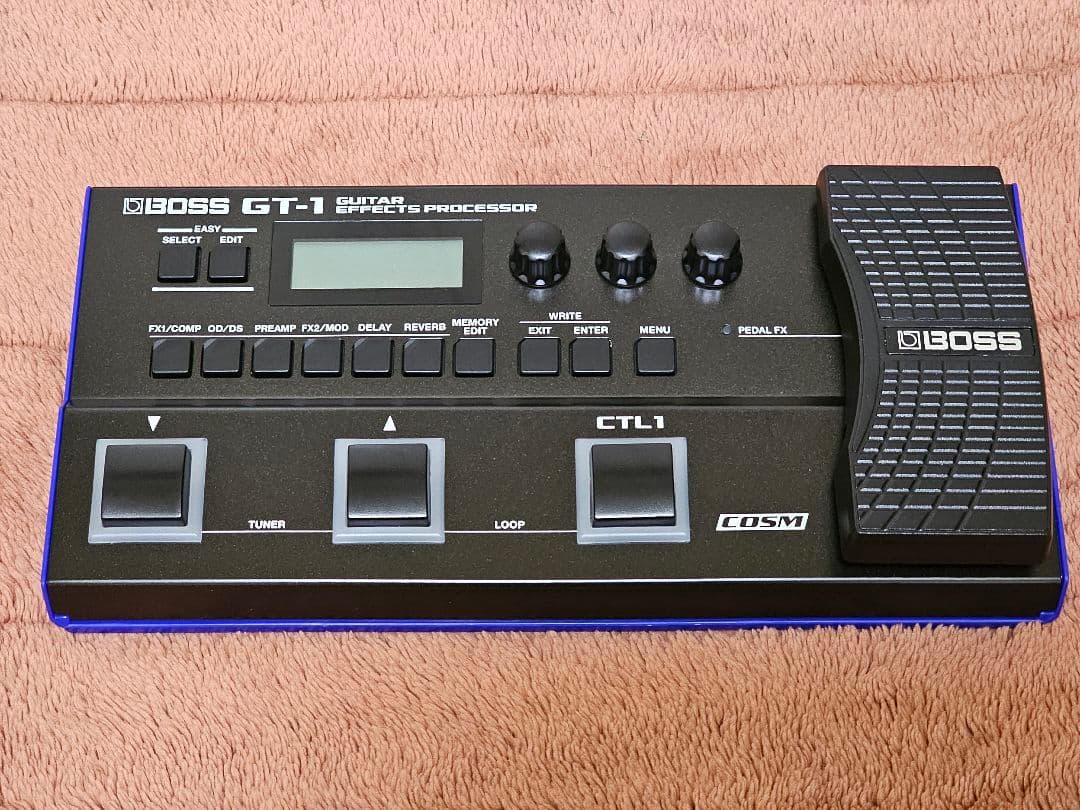 BOSS GT-1 アダプター付き マルチエフェクター