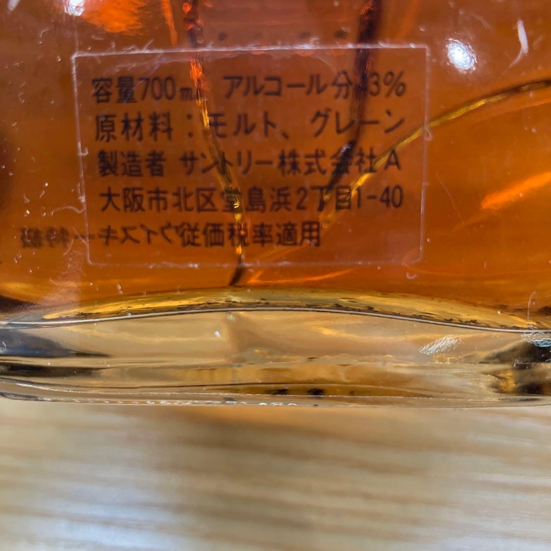 サントリー特級ウイスキー　バイオリン形ボトル