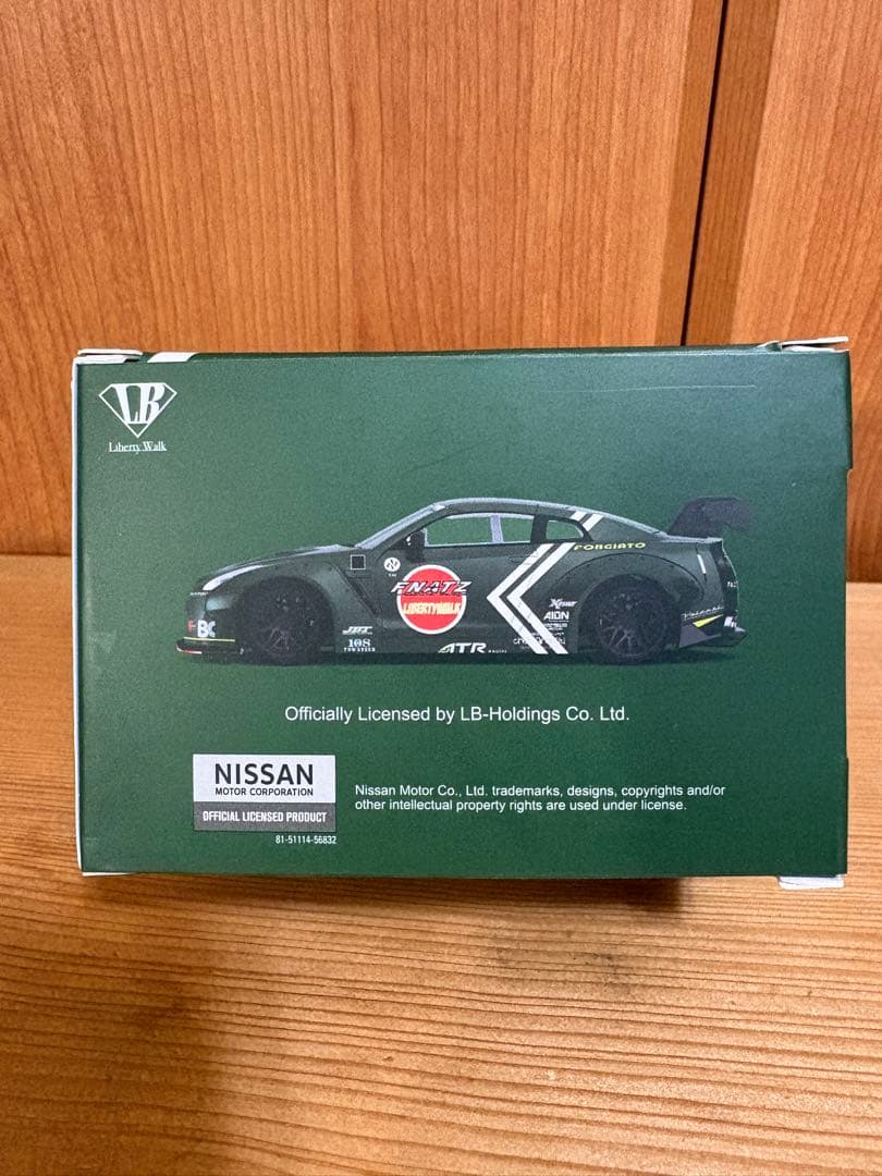 ミニカー MINI GT LBWR NISSAN GT-R R35 TYPE I 1/64