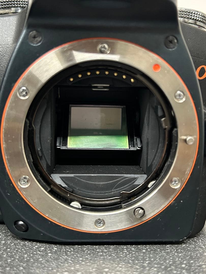 SONY α100 デジタル一眼レフカメラ　レンズ4個セット