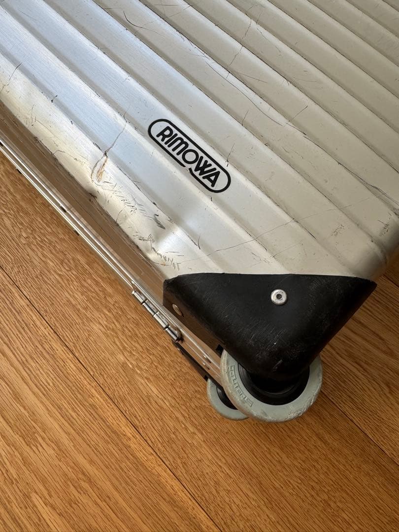 RIMOWA サバンナ 2輪 ヴィンテージ 80L アルミニウム　プルタブ式