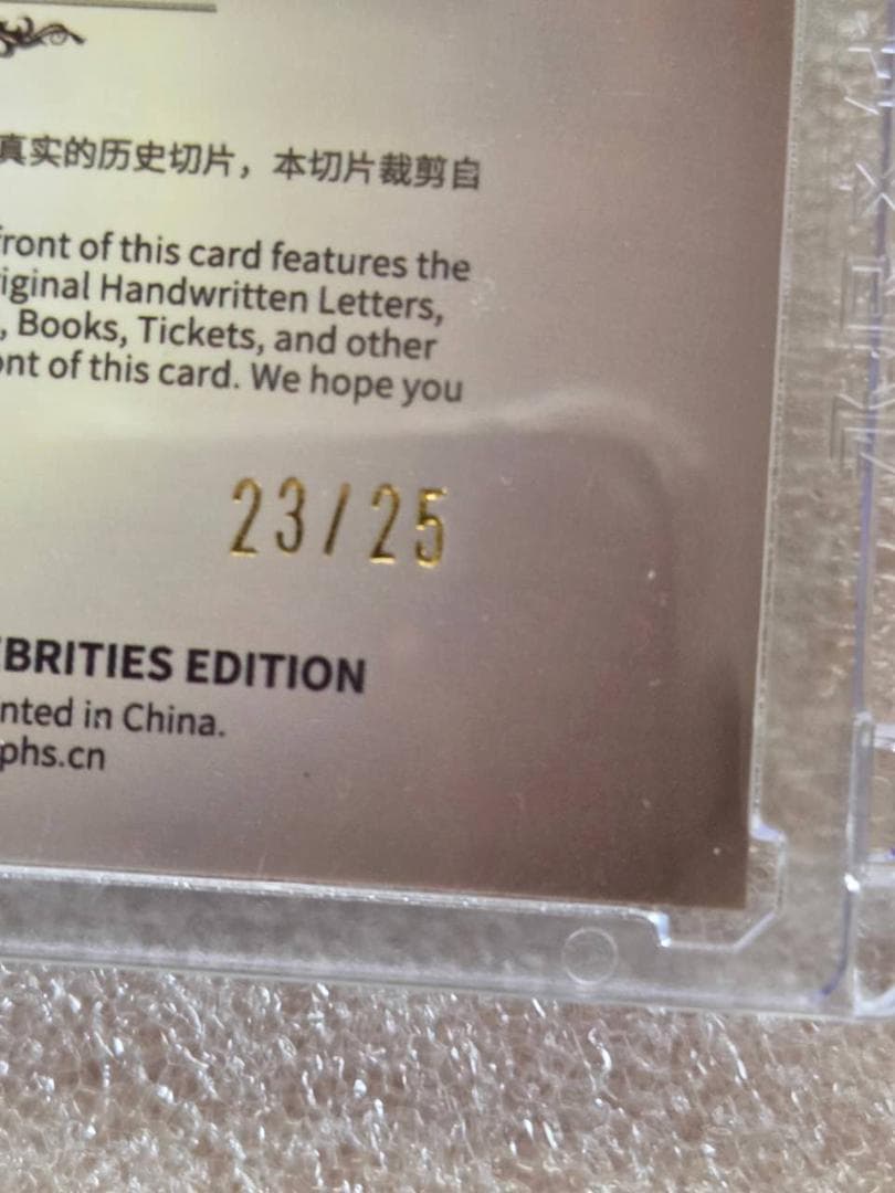 ETERNAL 直筆カード アインシュタイン ダヴィンチ ニュートン キュリー