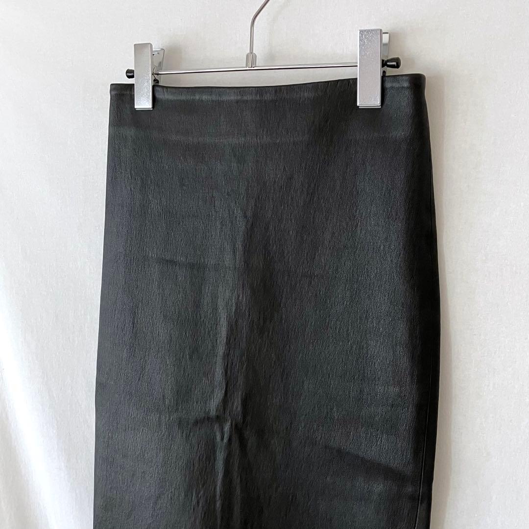 美品 theory SKINNY PENCIL SKIRT 00 XS 黒