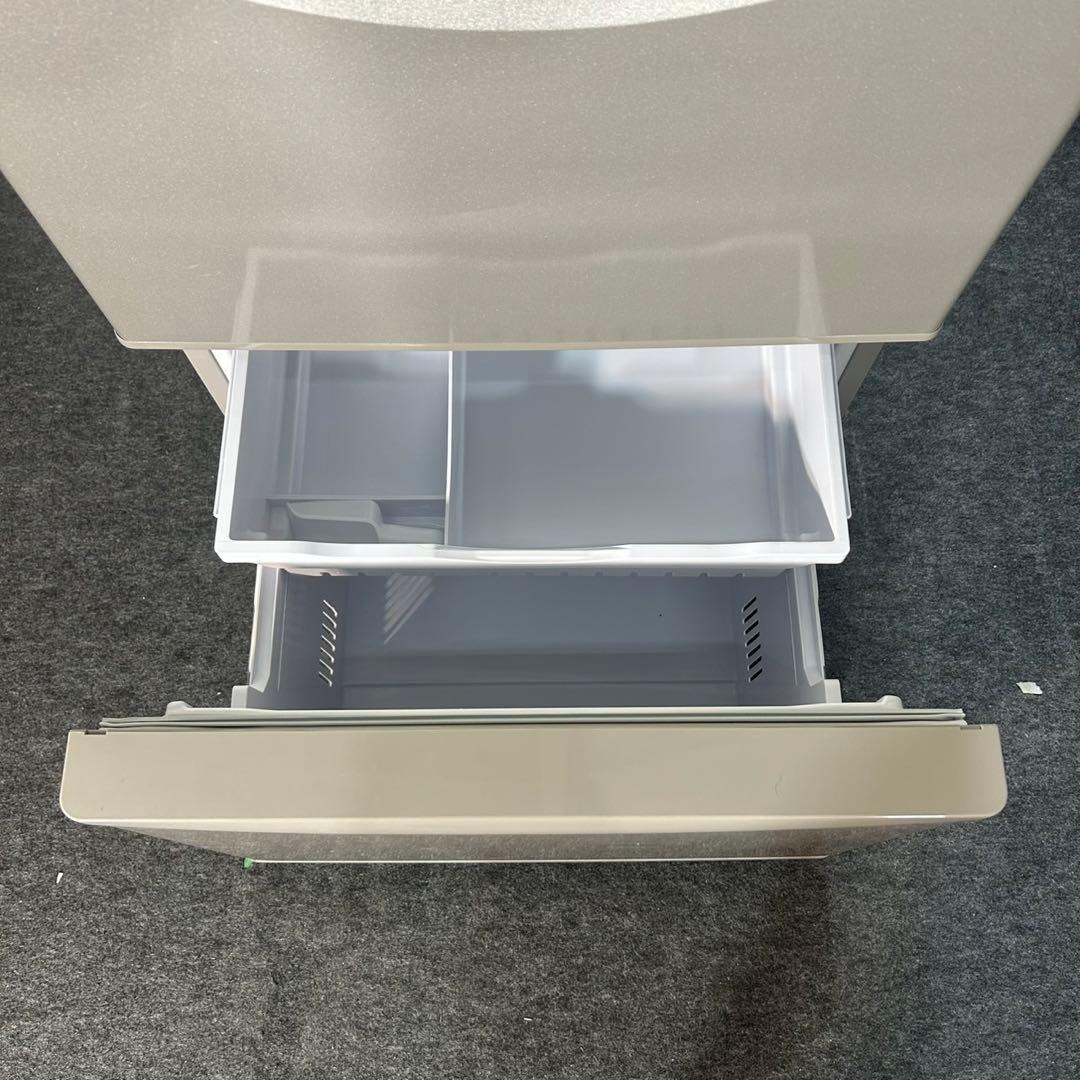 HITACHI 冷蔵庫 R-K380HV 375L 3ドア 右開き d3858