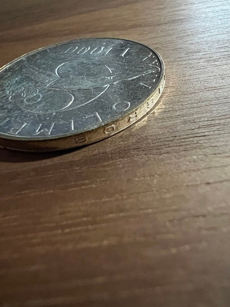 3658【サンマリノ銀貨】1988年1000リラ　オリンピック銀貨　銀貨　古銭