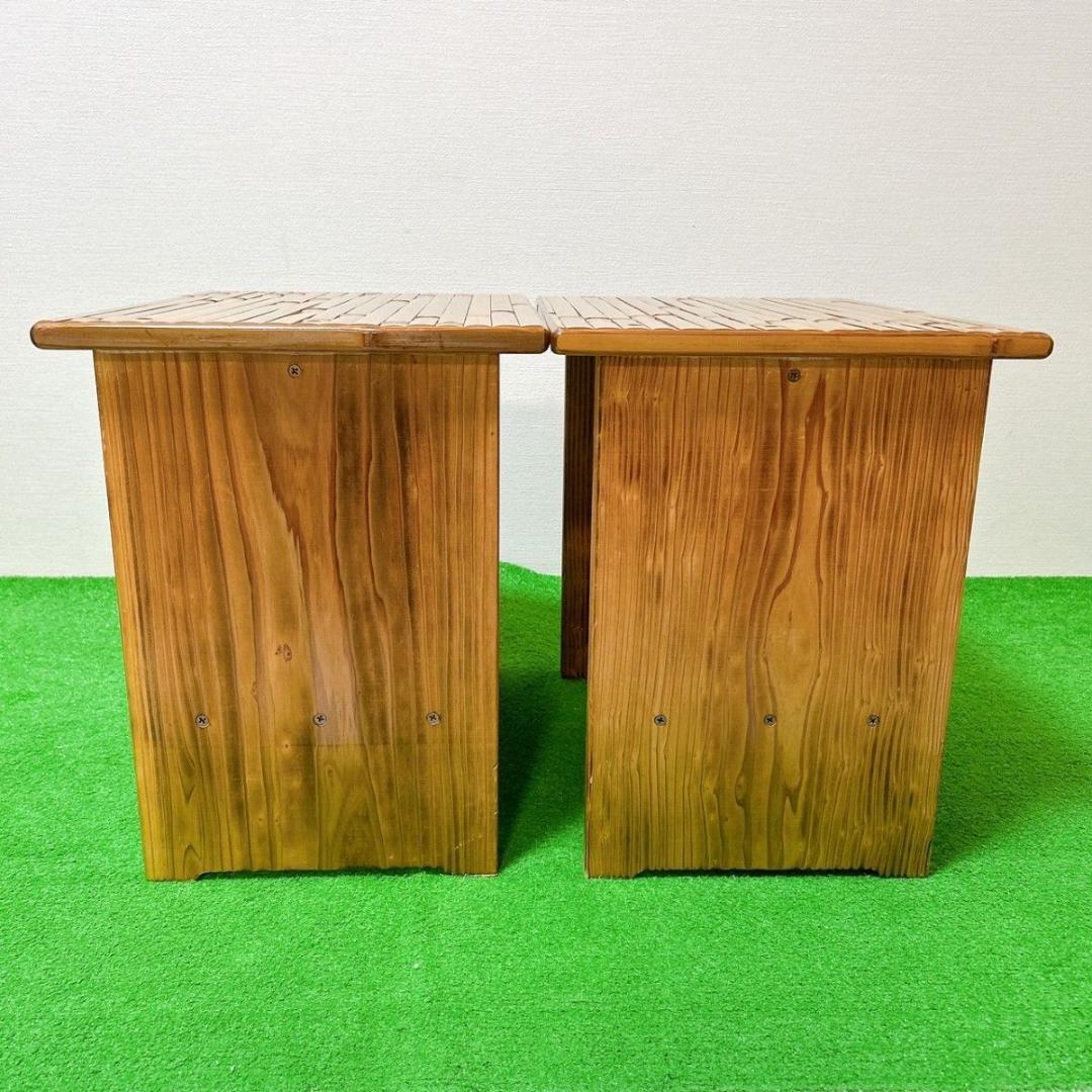 梅里竹芸 椅子　竹製家具 オットマン 竹細工 チェア