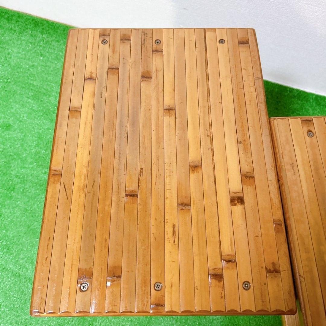 梅里竹芸 椅子　竹製家具 オットマン 竹細工 チェア