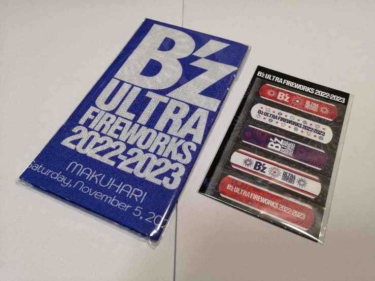B'z ULTRA FIREWORKS 花火 会場限定グッズ3点セット