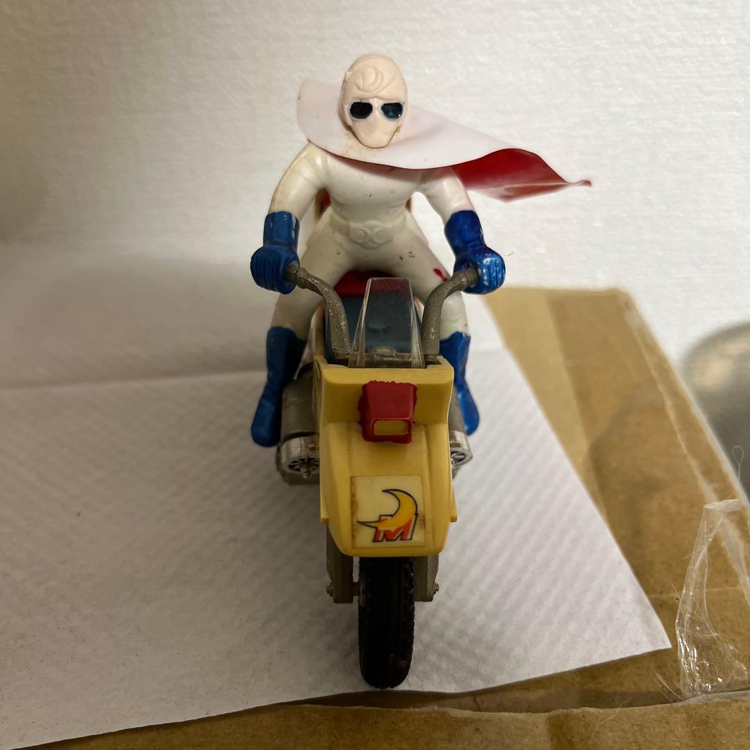 ⚠️レア　月光仮面　ムーンライト号　ロビン　1970年　当時物　ダイヤ合金