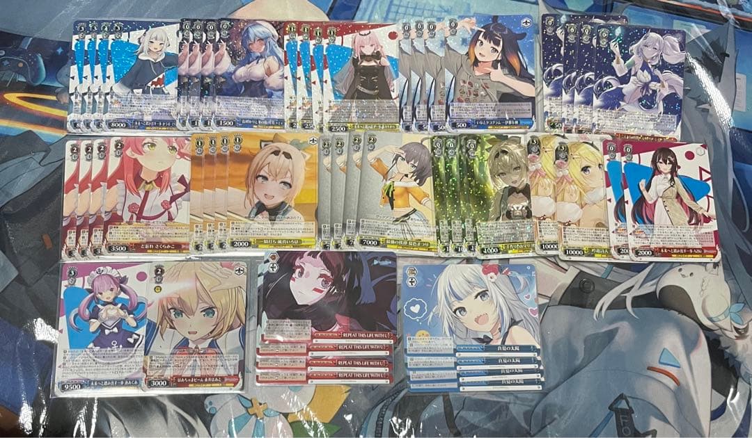 ヴァイスシュヴァルツ　ホロライブ　がうるぐら　門電源　デッキ