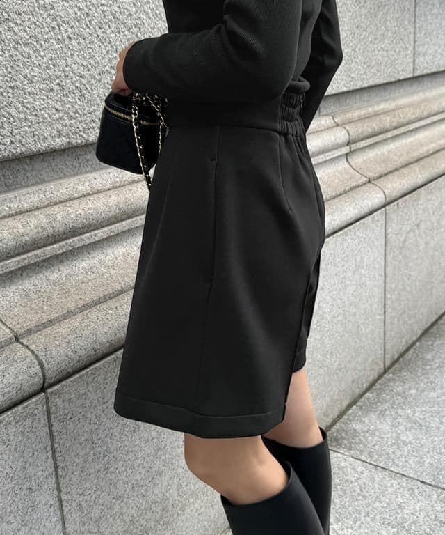 25ss JENNE ジェンヌ 日本製 美ラインストレッチキュロット