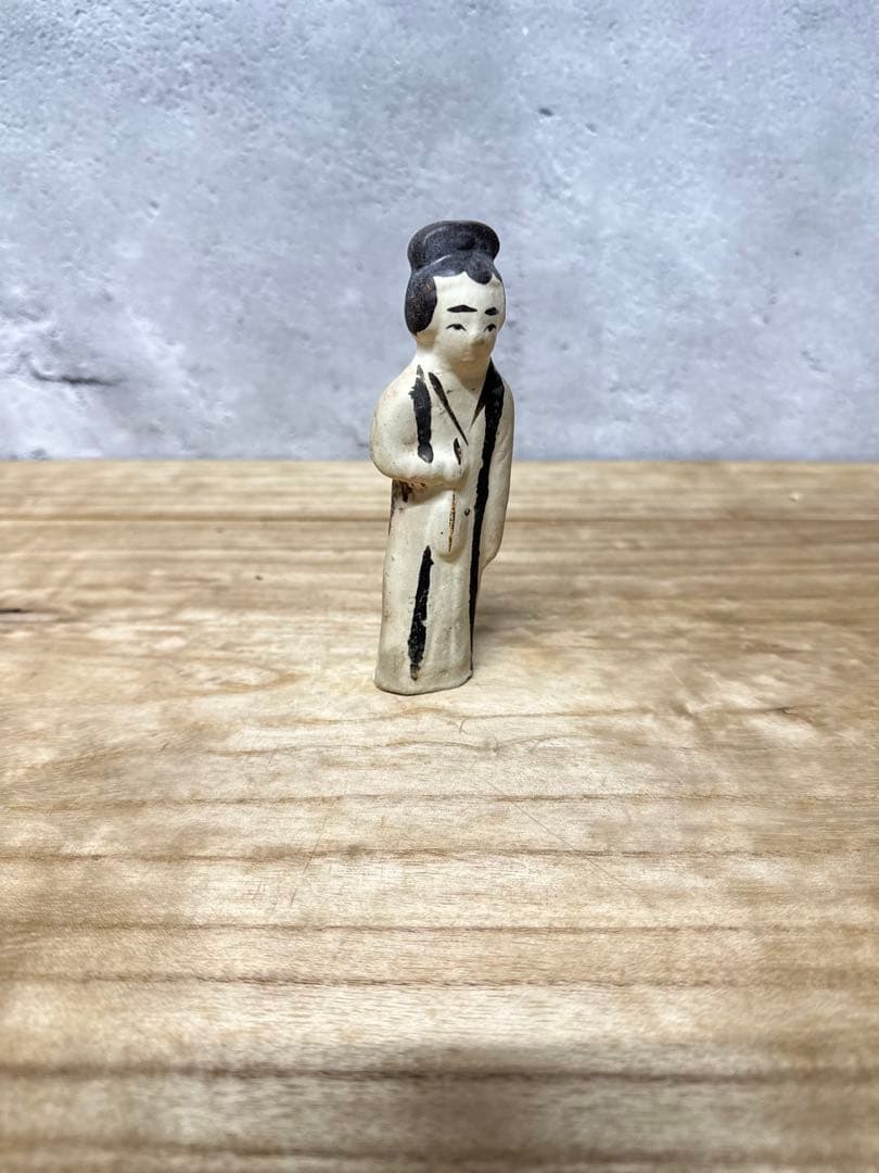 中国美術　人物像　磁州窯　骨董品　貴重　希少