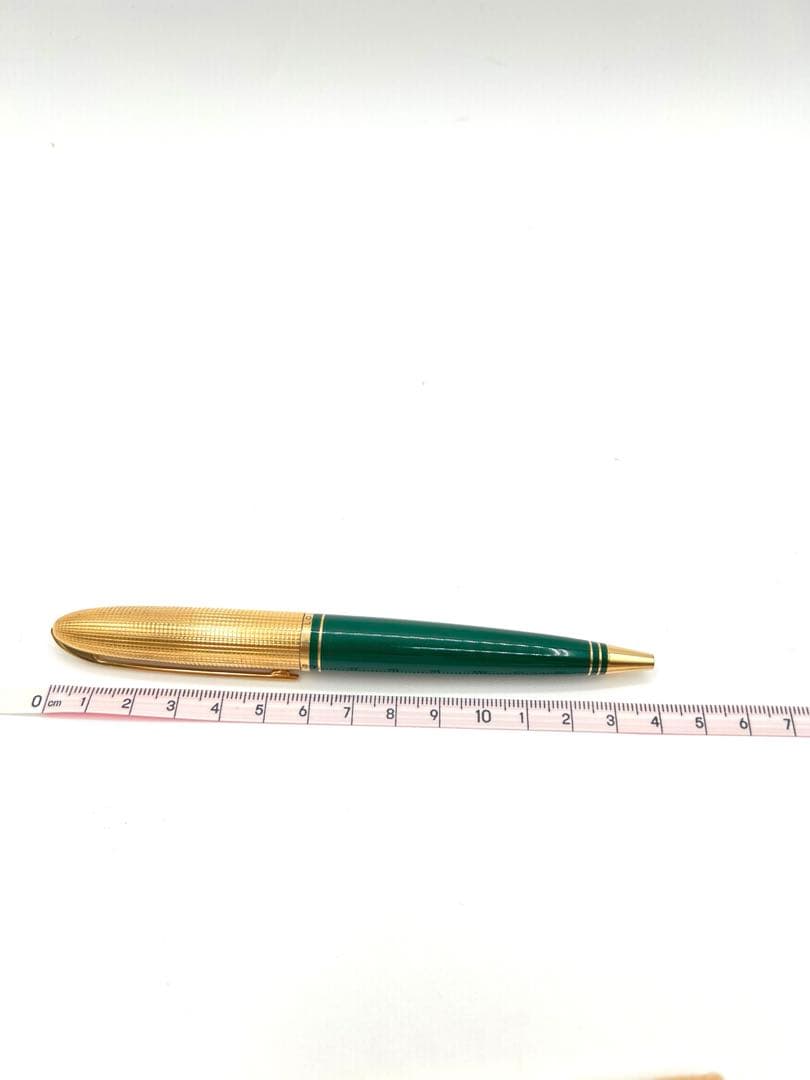 【ルィヴィトンボールペン　ドックラッカー】　N7662 筆記用具　緑　ゴールド