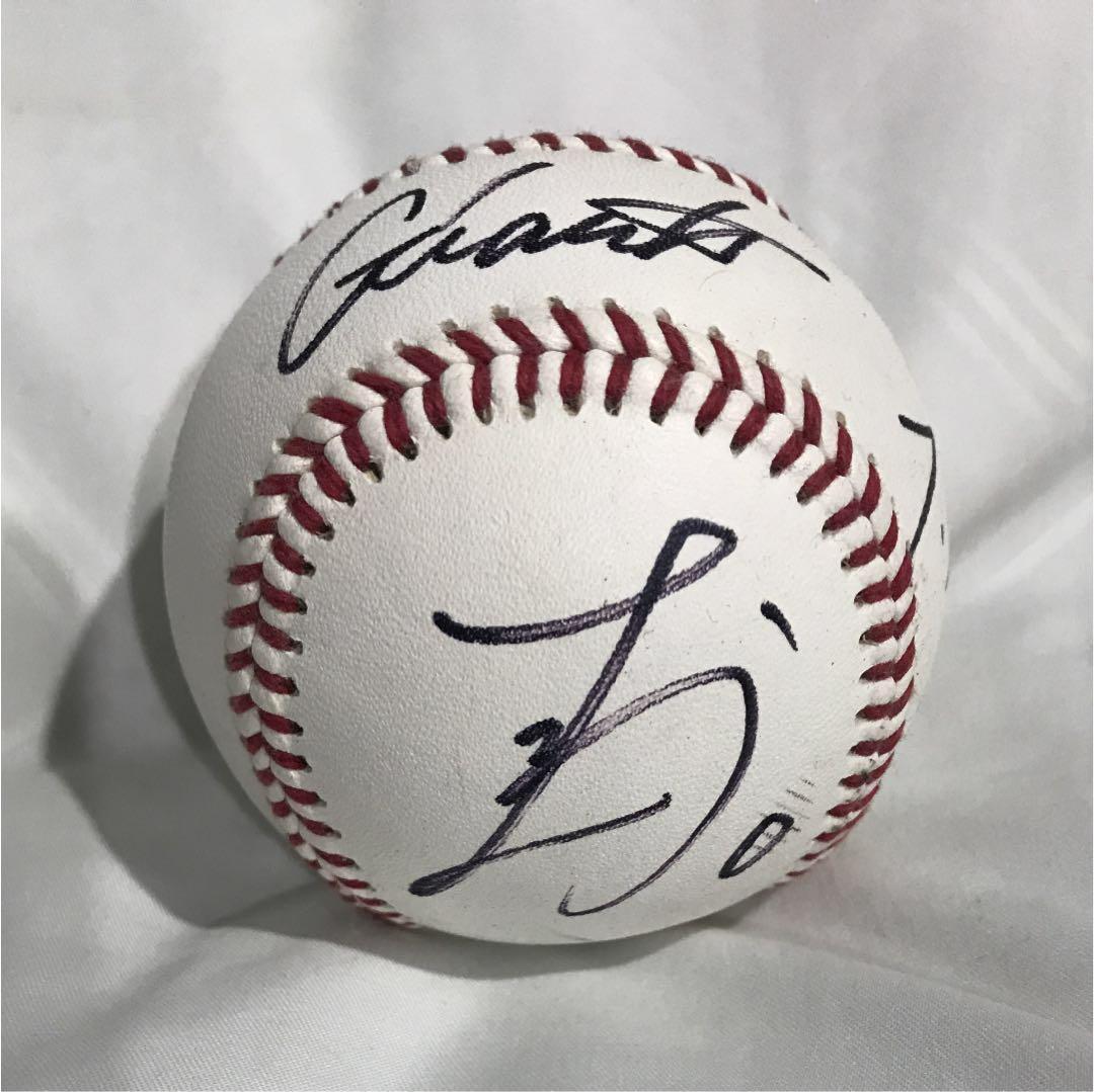 吉川尚輝選手 斎藤隆選手 読売巨人軍 ジャイアンツ サインボール