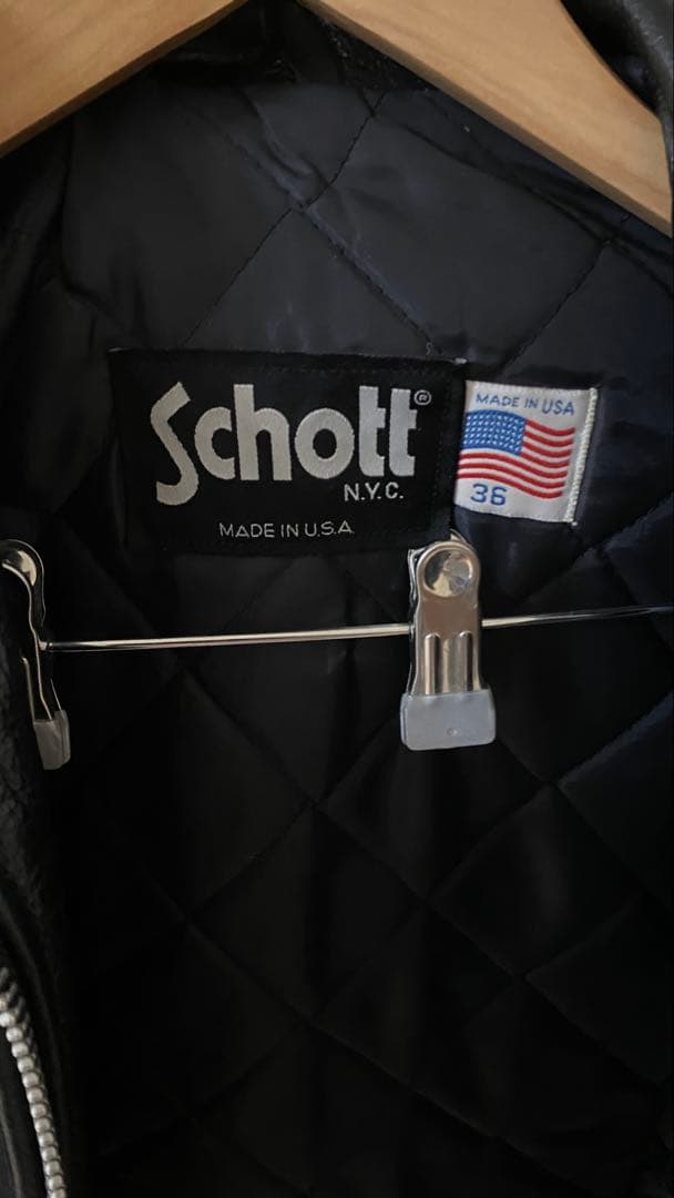 希少モデルSchott シングルライダース　691SVS 36