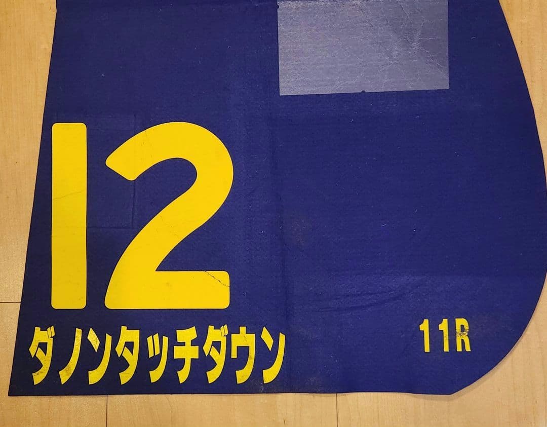 JRA 【 競馬実ゼッケン】 G1皐月賞 ダノンタッチダウン号 川田将雅J