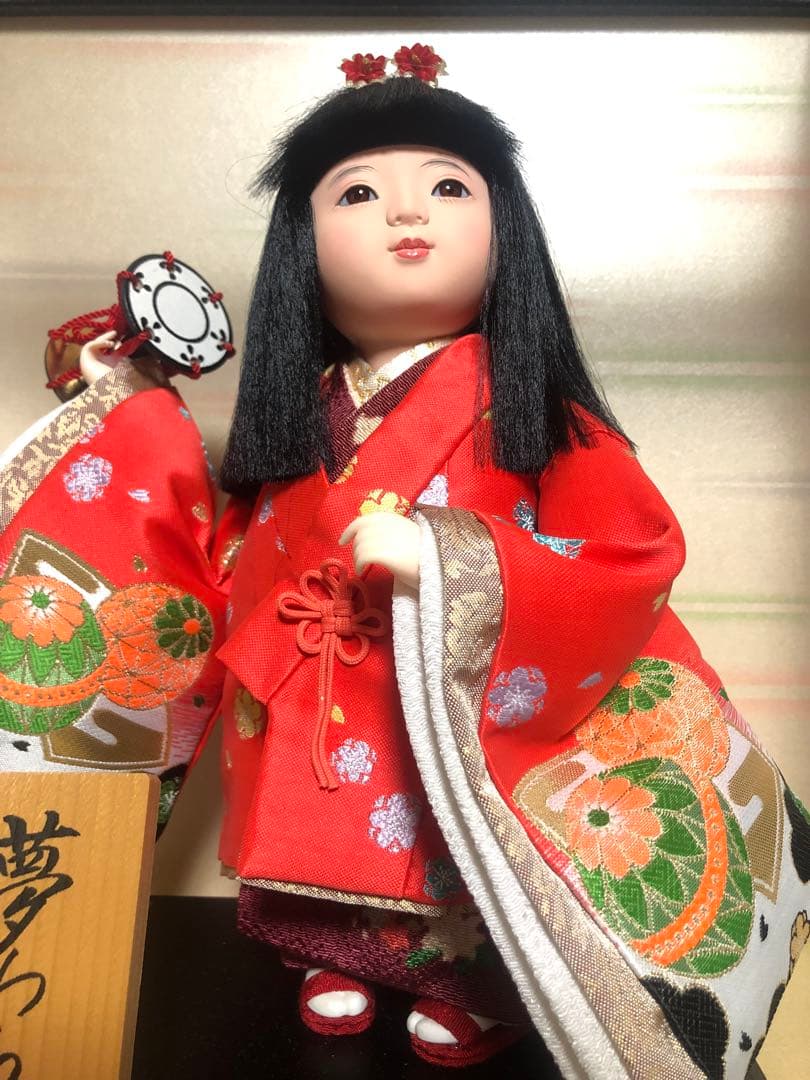 美品 日本人形 関光 夢わらべ 女の子 節句 日本 JAPAN コレクション 桜