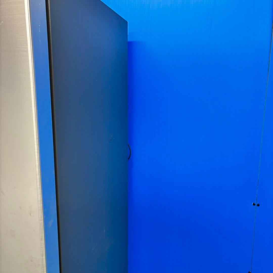 517 日立大型冷蔵庫 300L強 自動製氷 1〜4人暮らし用 左開き　シルバー