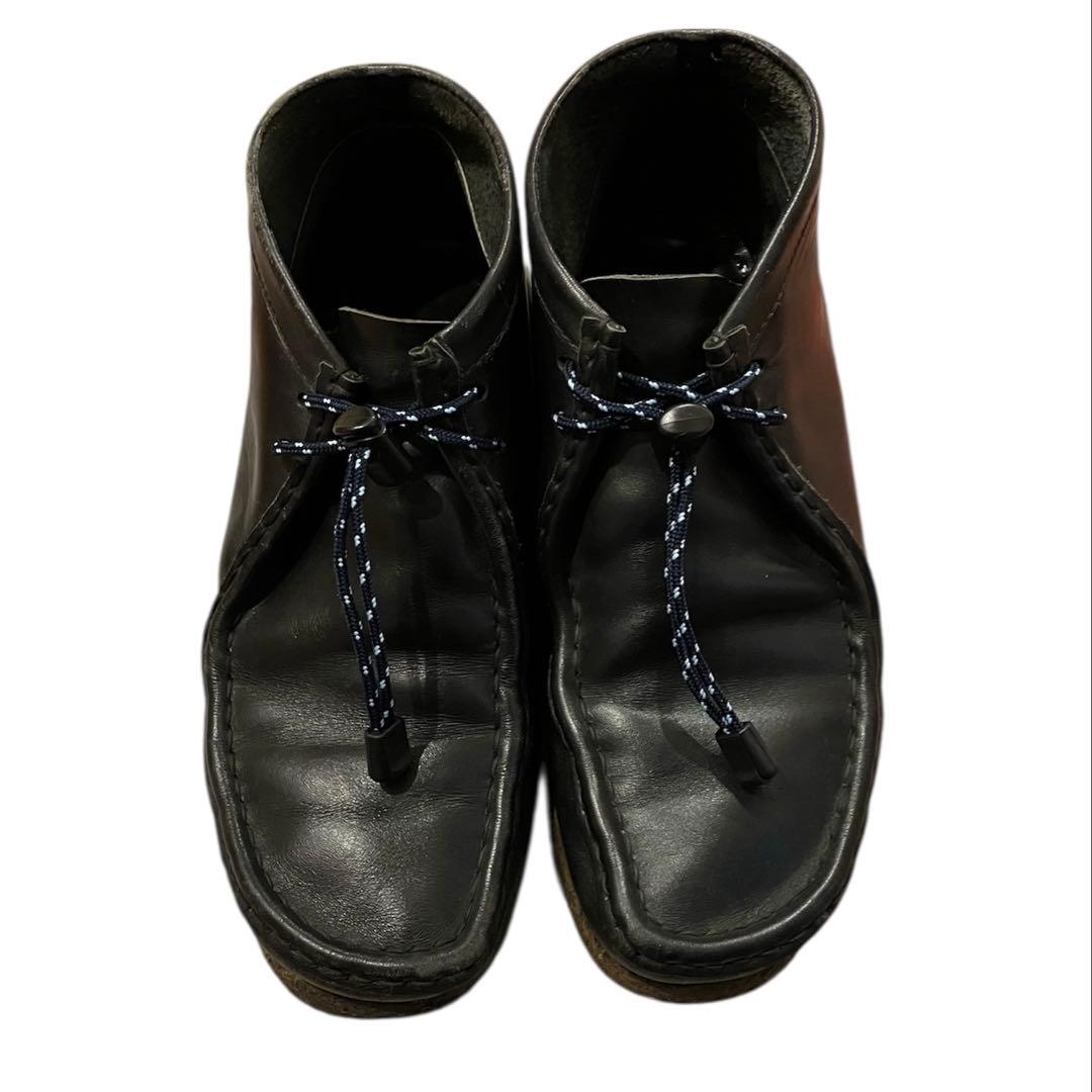 ぴ*う様 クラークス　2足セット　ワラビーブーツ　スウェード　レザー　カスタム