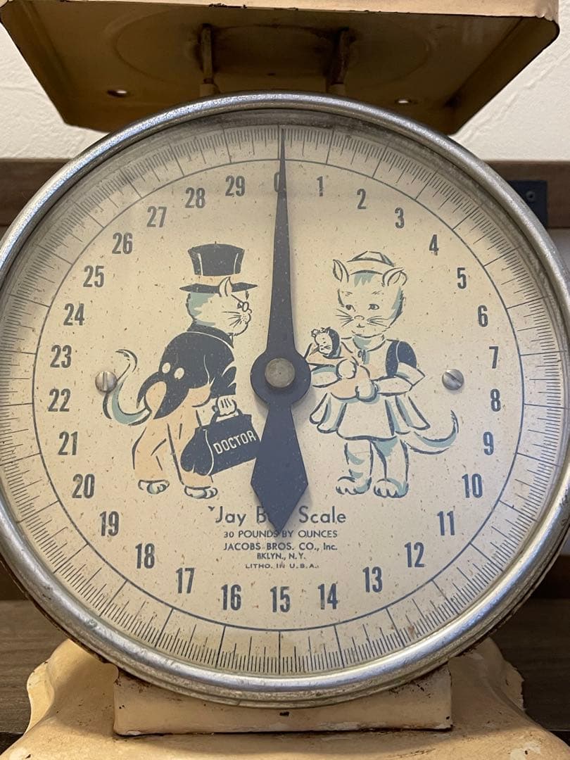 アンティーク　ヴィンテージ　ベビースケール　ベビーアニマル
