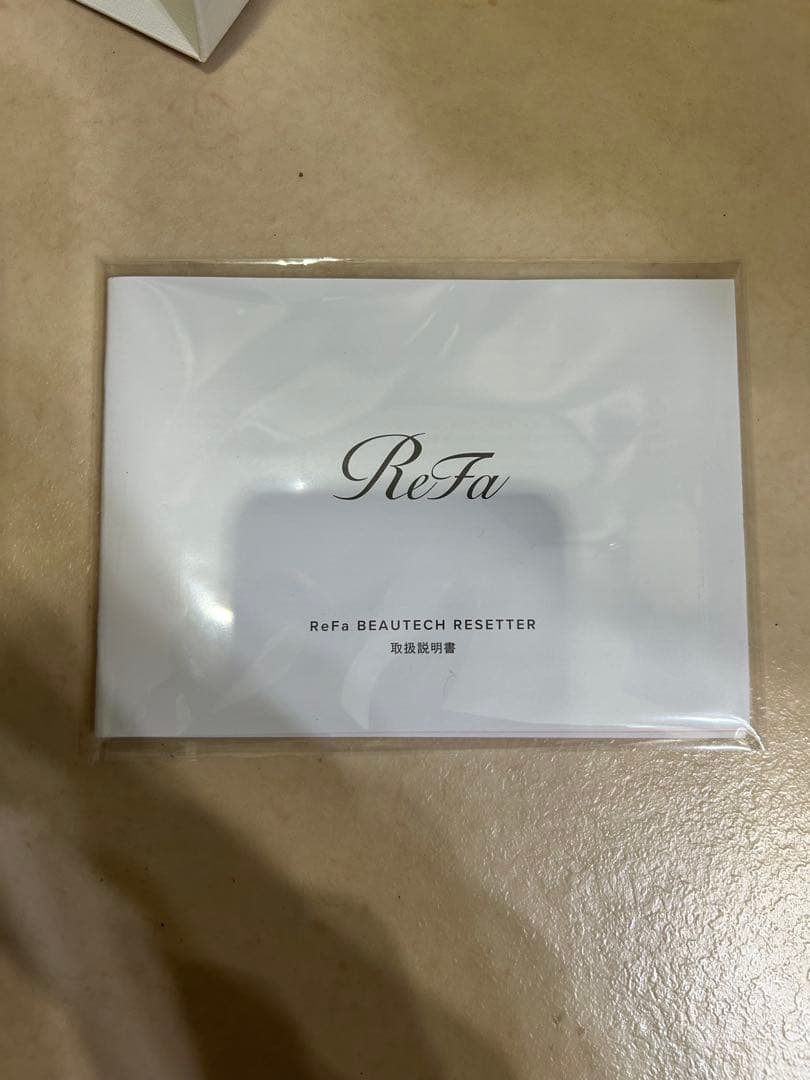 【美品】ReFa BEAUTECH RESETTER ブラック