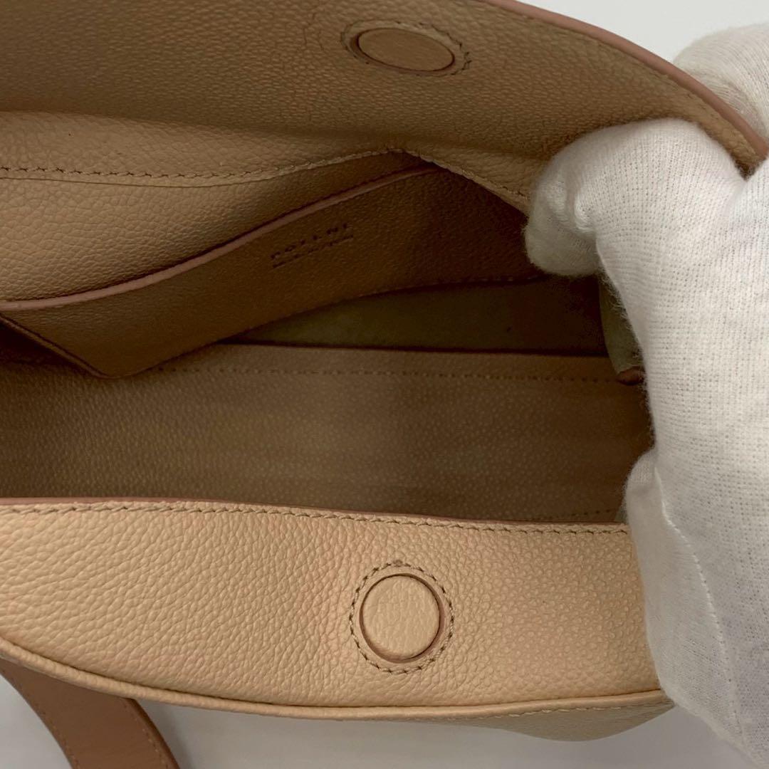 極美品 廃盤完売品 ポレーヌ トンカ 希少色 ショルダーバッグ バゲットバッグ