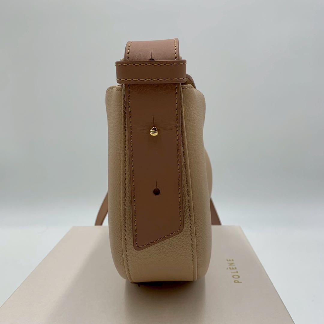 極美品 廃盤完売品 ポレーヌ トンカ 希少色 ショルダーバッグ バゲットバッグ