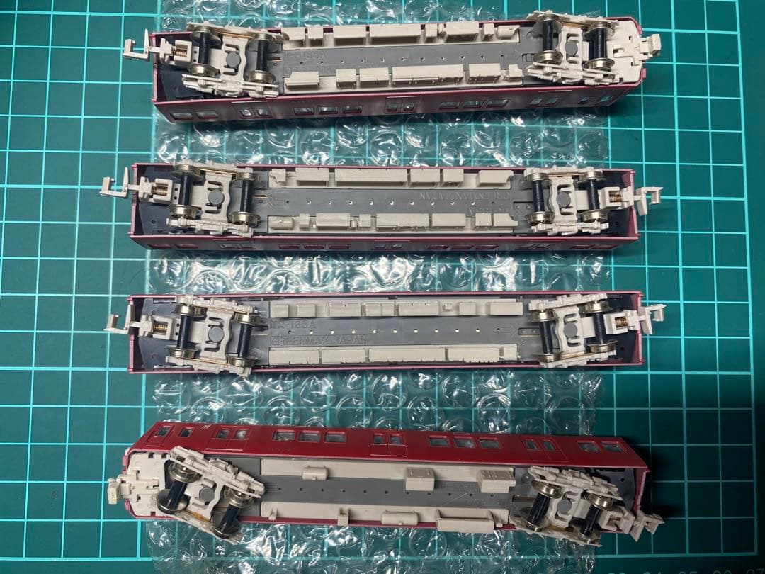 Ｎゲージ GREENMAX 名鉄6500系 4両　(動力無し) グリーンマックス