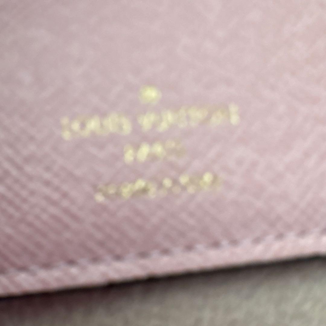 最終値下げ⭐︎ LOUIS VUITTON 二つ折り財布 ピンク/ブラウン
