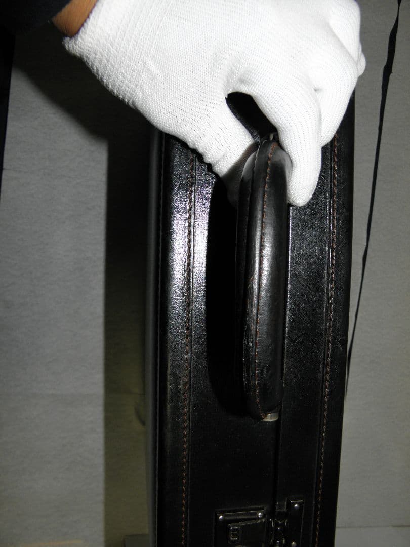 dunhill ダンヒル アタッシュケース ダイヤルロック レザー 黒