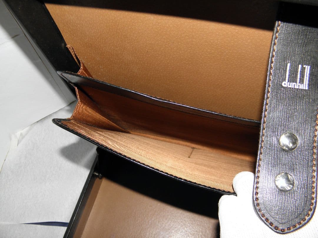 dunhill ダンヒル アタッシュケース ダイヤルロック レザー 黒