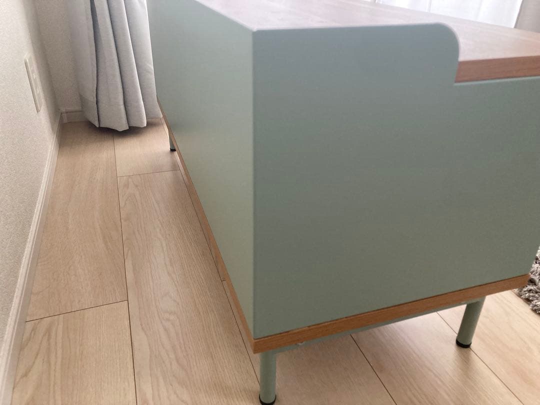 テレビボード　メタル×ウッド　幅89