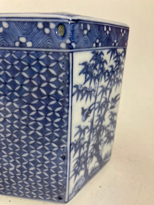 京焼　平安春峰　祥瑞壺水指茶道具