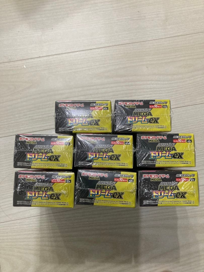 ポケモンカードゲーム メガドリームex 8BOX シュリンク付き