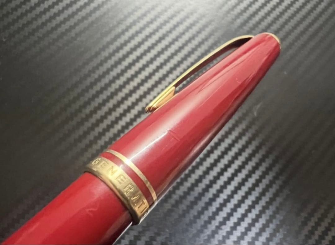 モンブラン 万年筆 美品 ジェネレーション レッド M