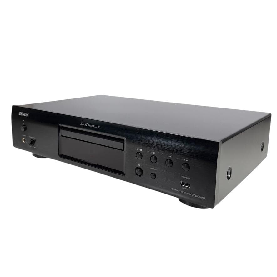 優良動作品 Denon CDプレーヤー エントリークラス DCD-755RE-K