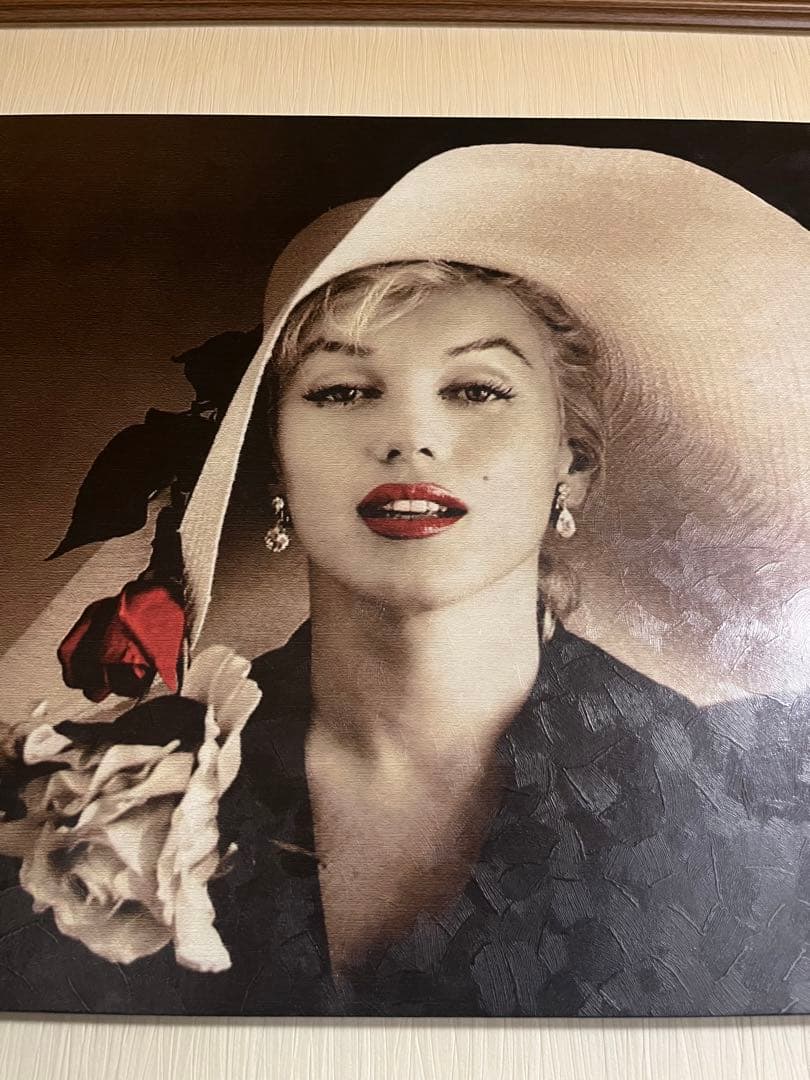 マリリンモンロー　大判パネル