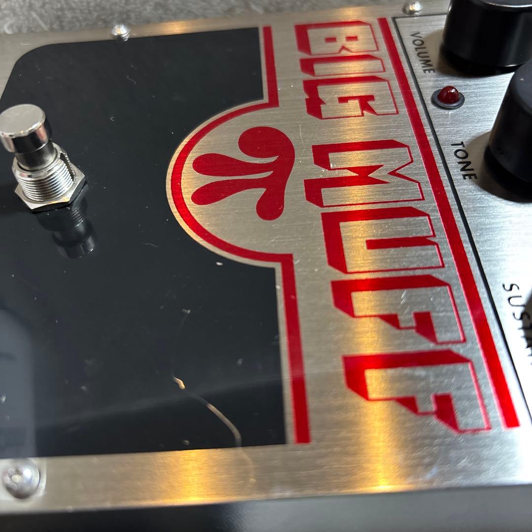 electro-harmonix bigmuff 箱、取説、ステッカー 変換付き